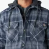 Water Repellent Flannel Hooded Shirt Jacket Water Repellent Flannel Hooded Shirt Jacket