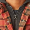 Water Repellent Flannel Hooded Shirt Jacket Water Repellent Flannel Hooded Shirt Jacket