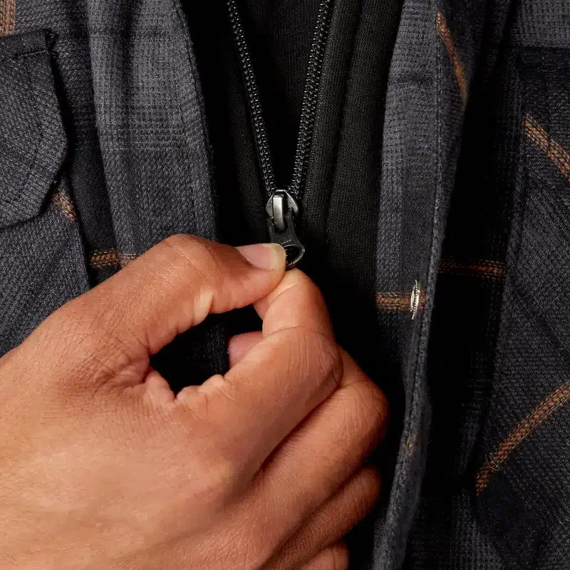 Water Repellent Flannel Hooded Shirt Jacket Water Repellent Flannel Hooded Shirt Jacket