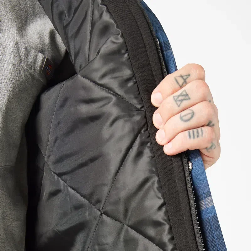 Water Repellent Flannel Hooded Shirt Jacket Water Repellent Flannel Hooded Shirt Jacket