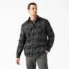 Water Repellent Fleece-Lined Flannel Shirt Jacket Water Repellent Fleece-Lined Flannel Shirt Jacket