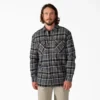 Water Repellent Fleece-Lined Flannel Shirt Jacket Water Repellent Fleece-Lined Flannel Shirt Jacket