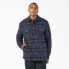 Water Repellent Fleece-Lined Flannel Shirt Jacket Water Repellent Fleece-Lined Flannel Shirt Jacket