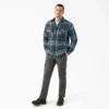 Water Repellent Fleece-Lined Flannel Shirt Jacket Water Repellent Fleece-Lined Flannel Shirt Jacket