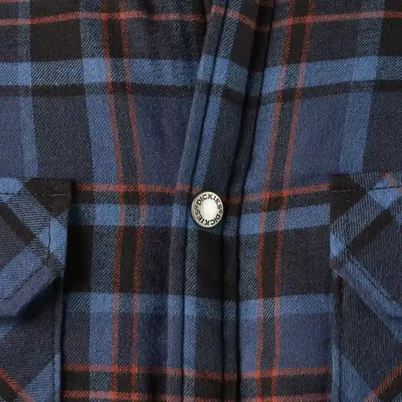 Water Repellent Fleece-Lined Flannel Shirt Jacket Water Repellent Fleece-Lined Flannel Shirt Jacket