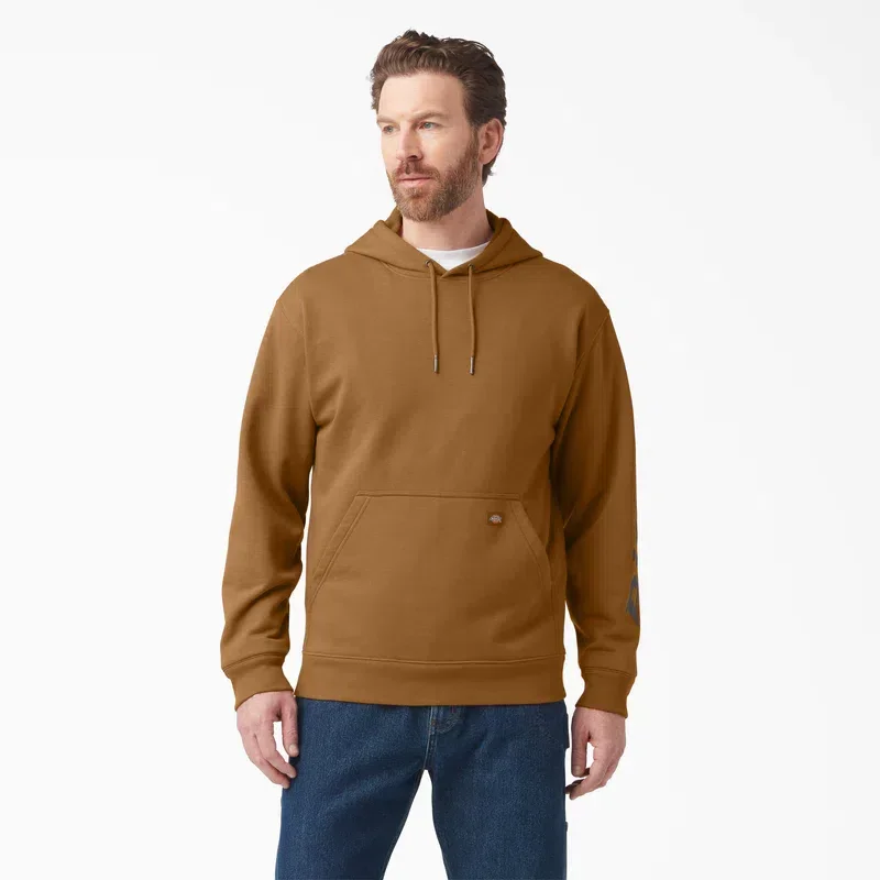 Water Repellent Sleeve Logo Hoodie Water Repellent Sleeve Logo Hoodie