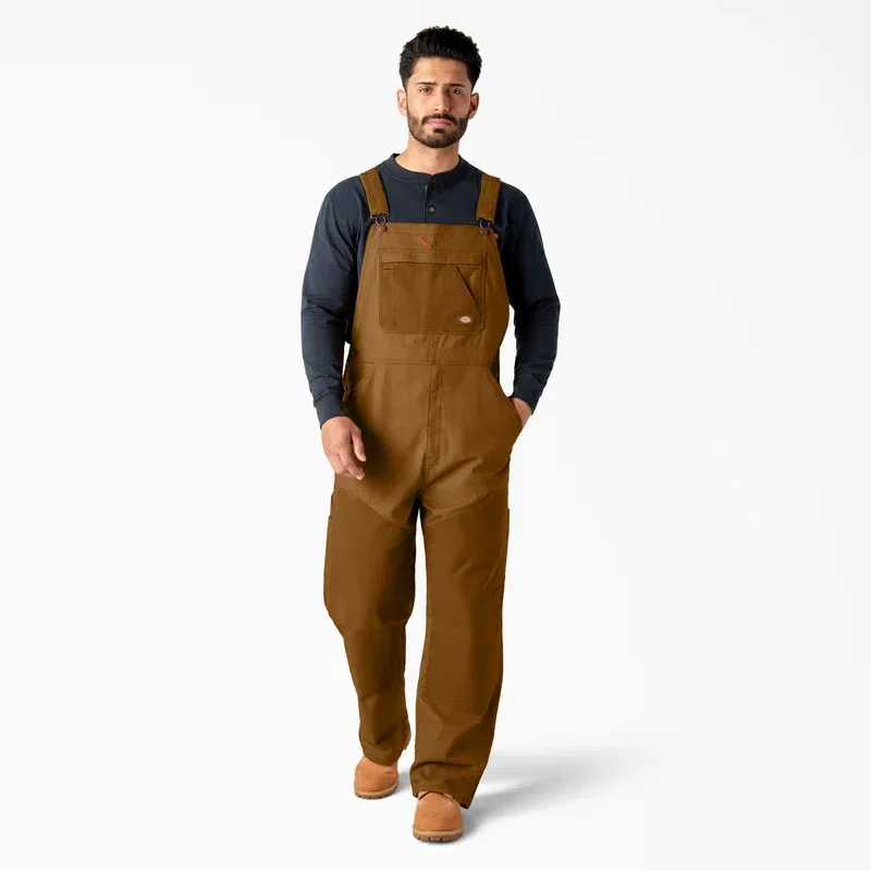 Waxed Canvas Double Front Bib Overalls Waxed Canvas Double Front Bib Overalls