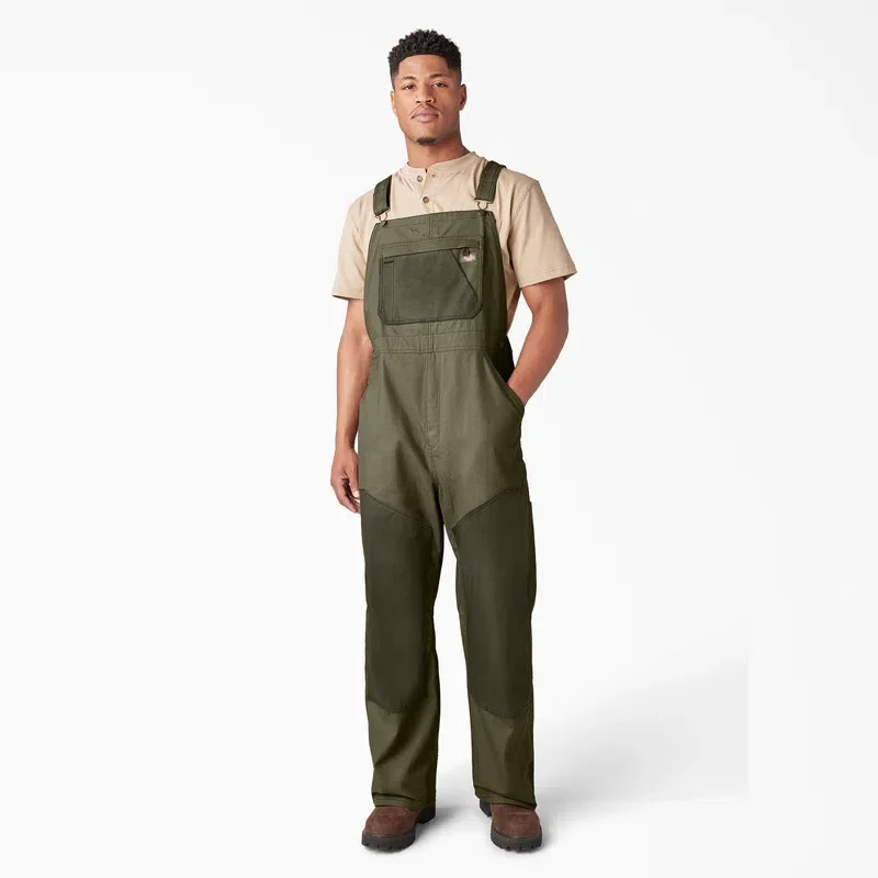 Waxed Canvas Double Front Bib Overalls Waxed Canvas Double Front Bib Overalls