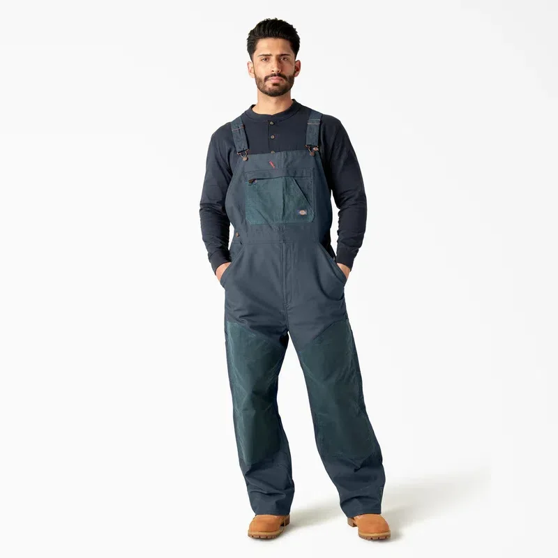 Waxed Canvas Double Front Bib Overalls Waxed Canvas Double Front Bib Overalls