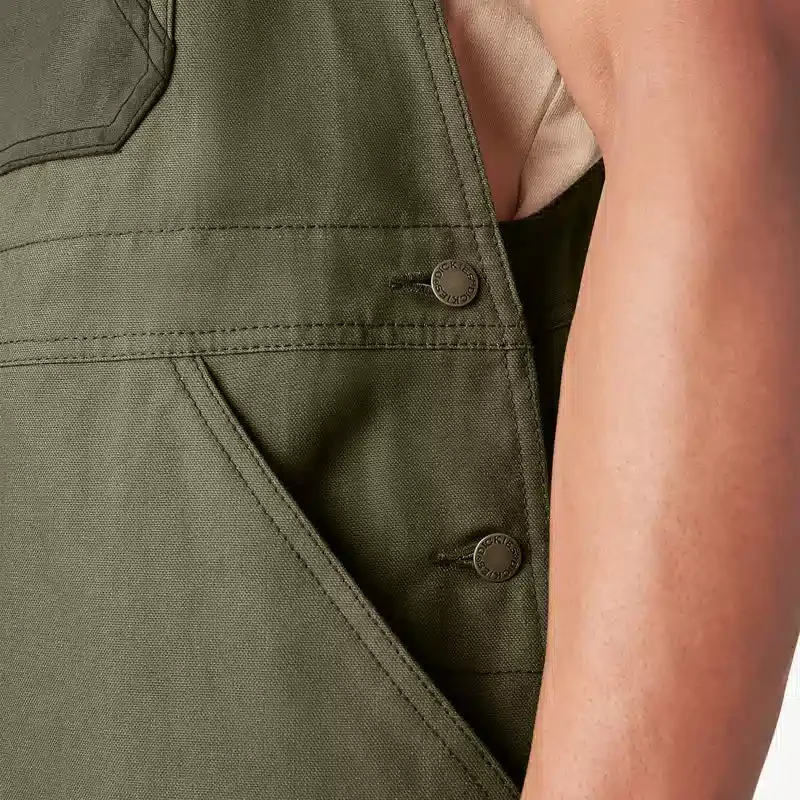 Waxed Canvas Double Front Bib Overalls Waxed Canvas Double Front Bib Overalls