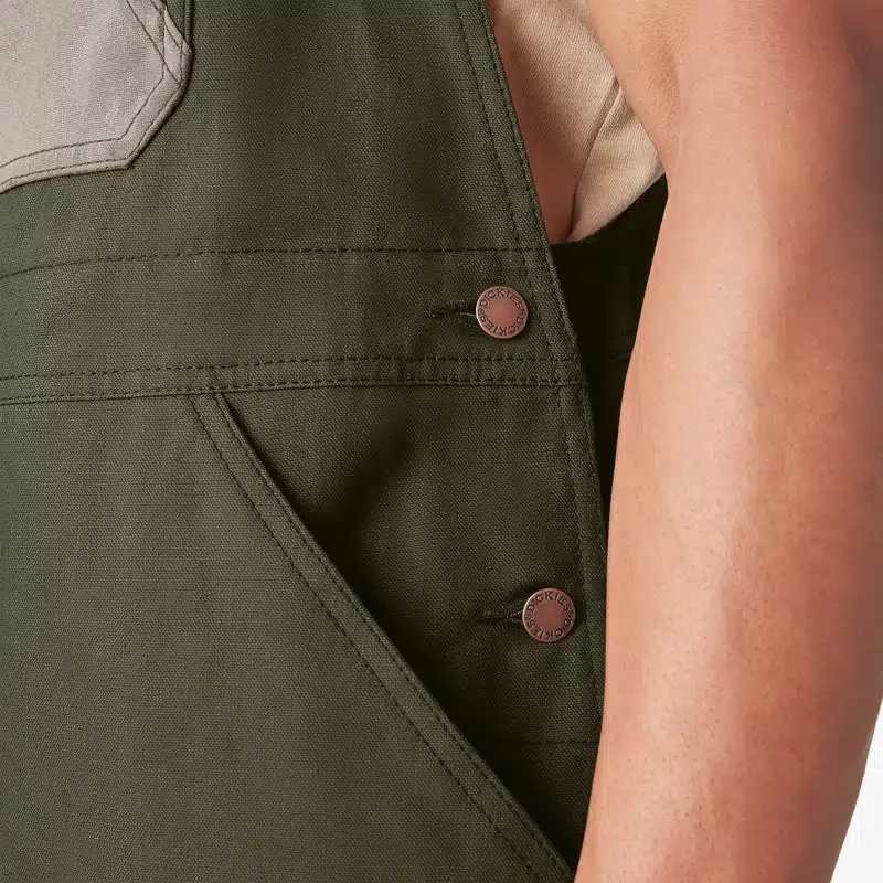 Waxed Canvas Double Front Bib Overalls Waxed Canvas Double Front Bib Overalls