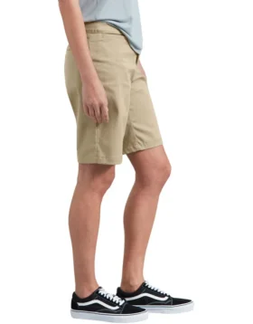 Women’s 10″ Relaxed Fit Stretch Twill Shorts