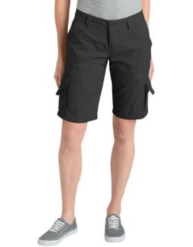 Women’s 11″ Relaxed Fit Cotton Cargo Shorts