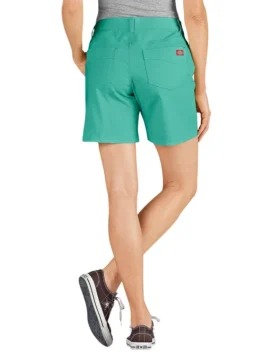 Women’s 7″ Relaxed Fit Stretch Canvas Shorts