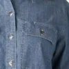 Women’s Chambray Roll-Tab Work Shirt Women’s Chambray Roll-Tab Work Shirt