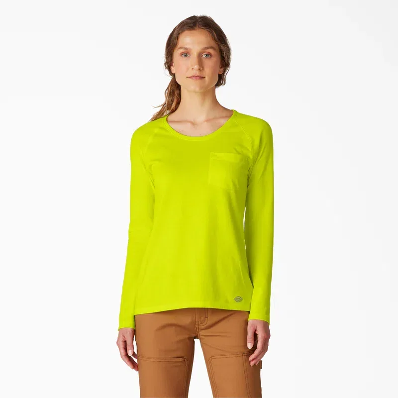 Women’s Cooling Long Sleeve Pocket T-Shirt Women’s Cooling Long Sleeve Pocket T-Shirt
