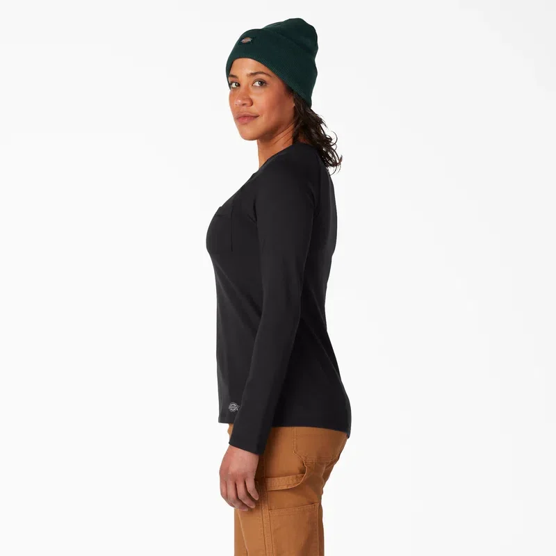 Women’s Cooling Long Sleeve Pocket T-Shirt Women’s Cooling Long Sleeve Pocket T-Shirt