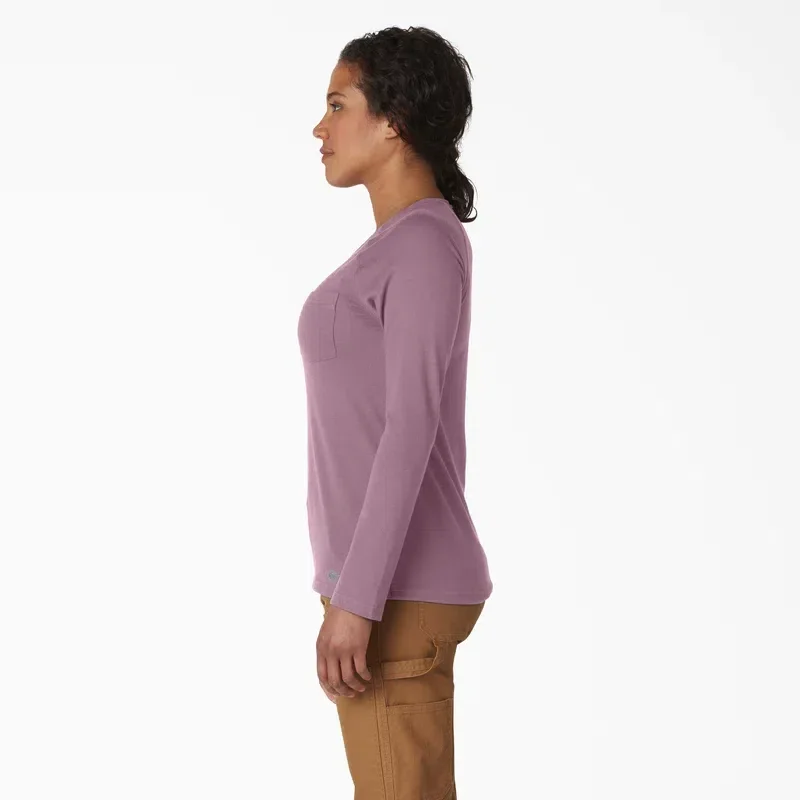 Women’s Cooling Long Sleeve Pocket T-Shirt Women’s Cooling Long Sleeve Pocket T-Shirt