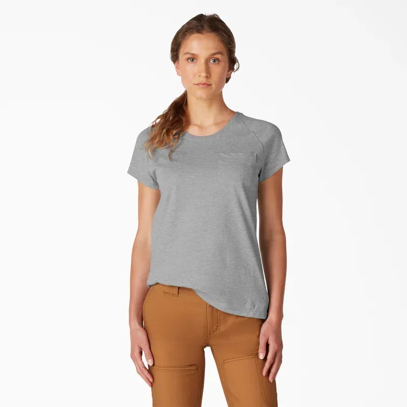 Women’s Cooling Short Sleeve Pocket T-Shirt Women’s Cooling Short Sleeve Pocket T-Shirt