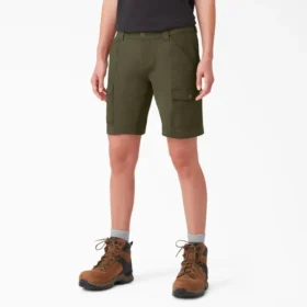 Women’s Cooling Slim Fit Cargo Shorts, 10″