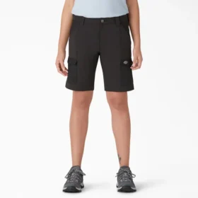Women’s Cooling Slim Fit Cargo Shorts, 10″