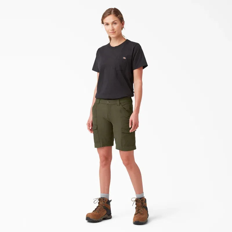 Women’s Cooling Slim Fit Cargo Shorts, 10″ Women’s Cooling Slim Fit Cargo Shorts, 10″