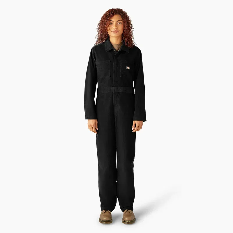 Women’s Corduroy Long Sleeve Coveralls Women’s Corduroy Long Sleeve Coveralls