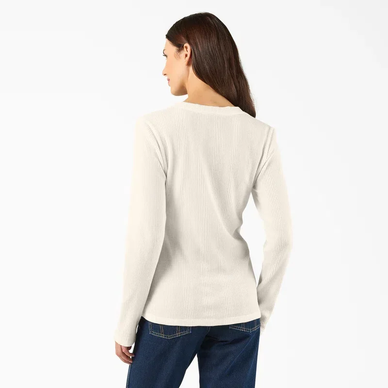 Women’s Crewneck Henley Shirt Women’s Crewneck Henley Shirt