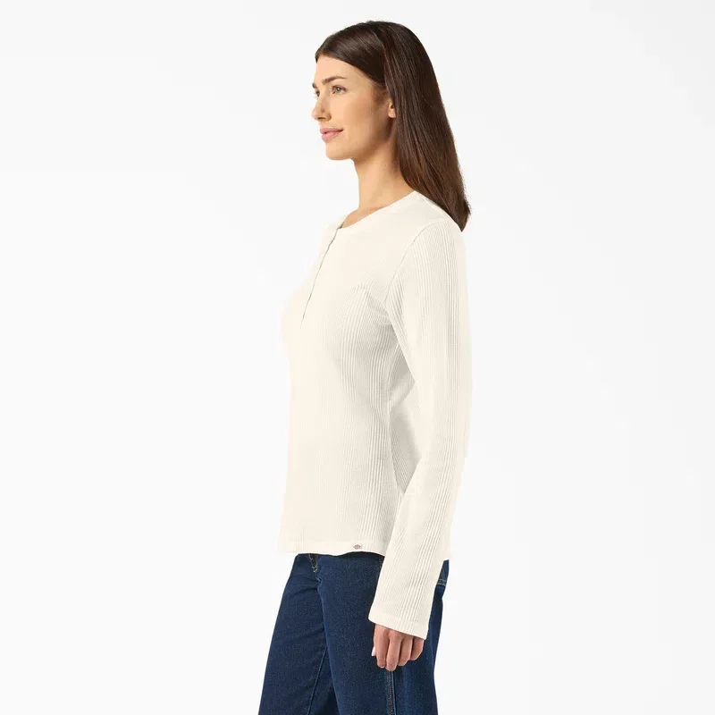 Women’s Crewneck Henley Shirt Women’s Crewneck Henley Shirt
