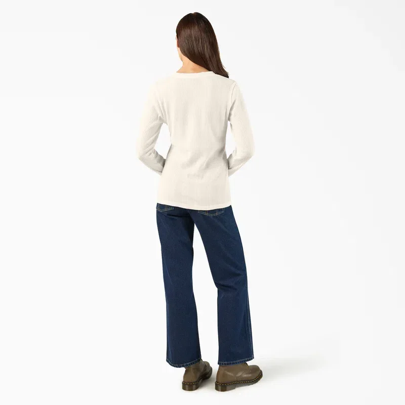Women’s Crewneck Henley Shirt Women’s Crewneck Henley Shirt
