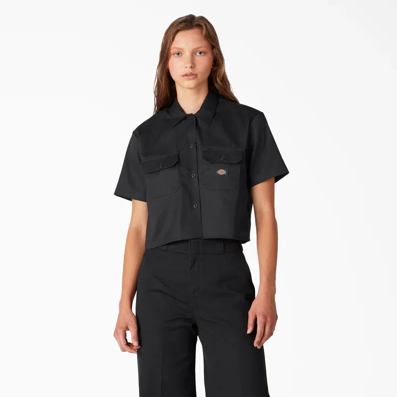 Women’s Cropped Work Shirt Women’s Cropped Work Shirt