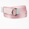 Women’s D-Ring Logo Print Web Belt Women’s D-Ring Logo Print Web Belt