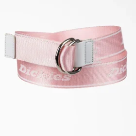 Women’s D-Ring Logo Print Web Belt