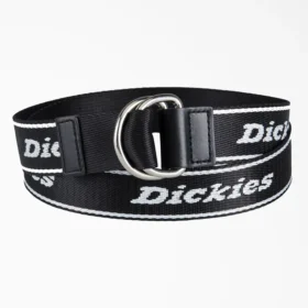 Women’s D-Ring Logo Print Web Belt