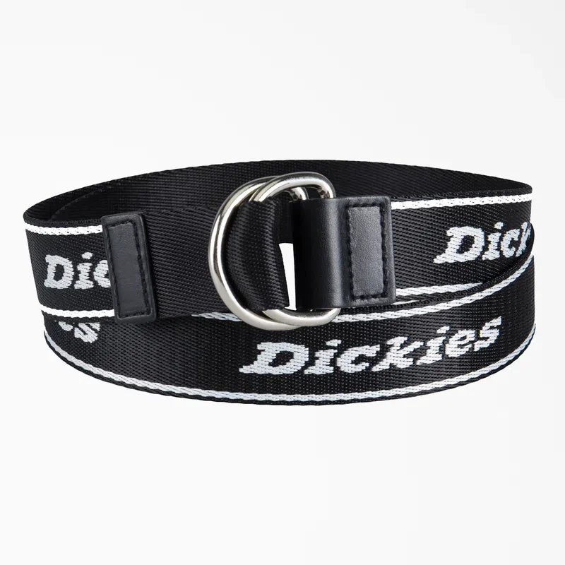 Women’s D-Ring Logo Print Web Belt Women’s D-Ring Logo Print Web Belt