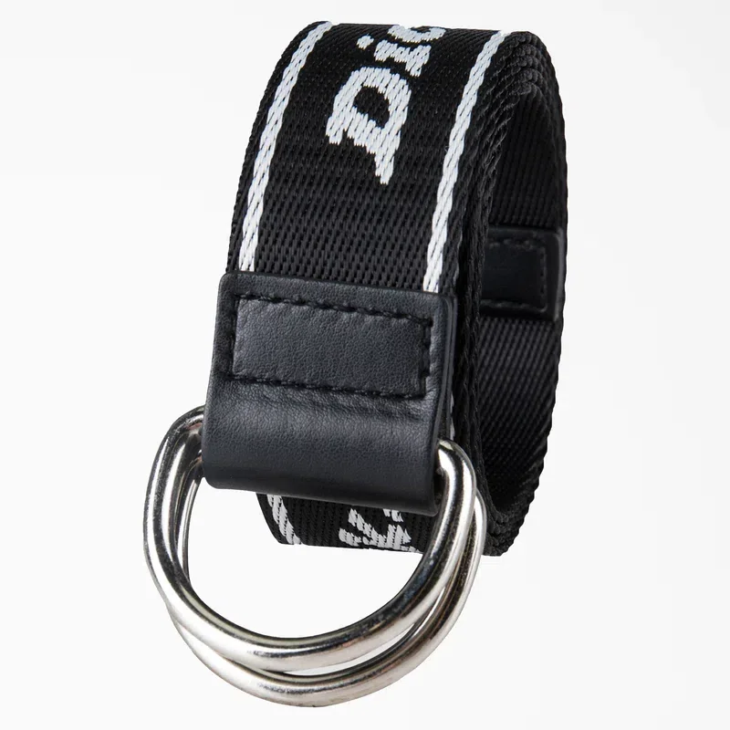 Women’s D-Ring Logo Print Web Belt Women’s D-Ring Logo Print Web Belt