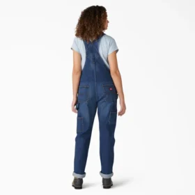 Women’s Denim Boyfriend Fit Bib Overalls