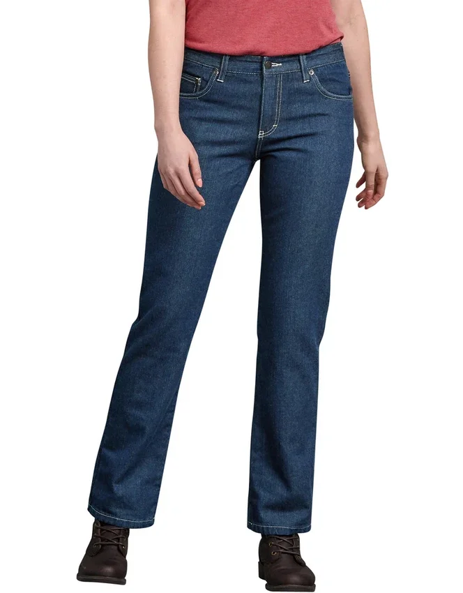 Women’s Denim Flannel Lined Relaxed Fit Jeans Women’s Denim Flannel Lined Relaxed Fit Jeans