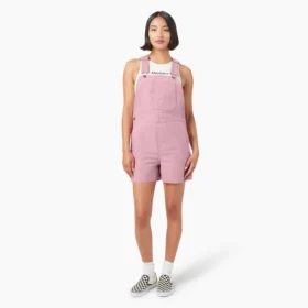 Women’s Duck Canvas Bib Shortalls, 4″