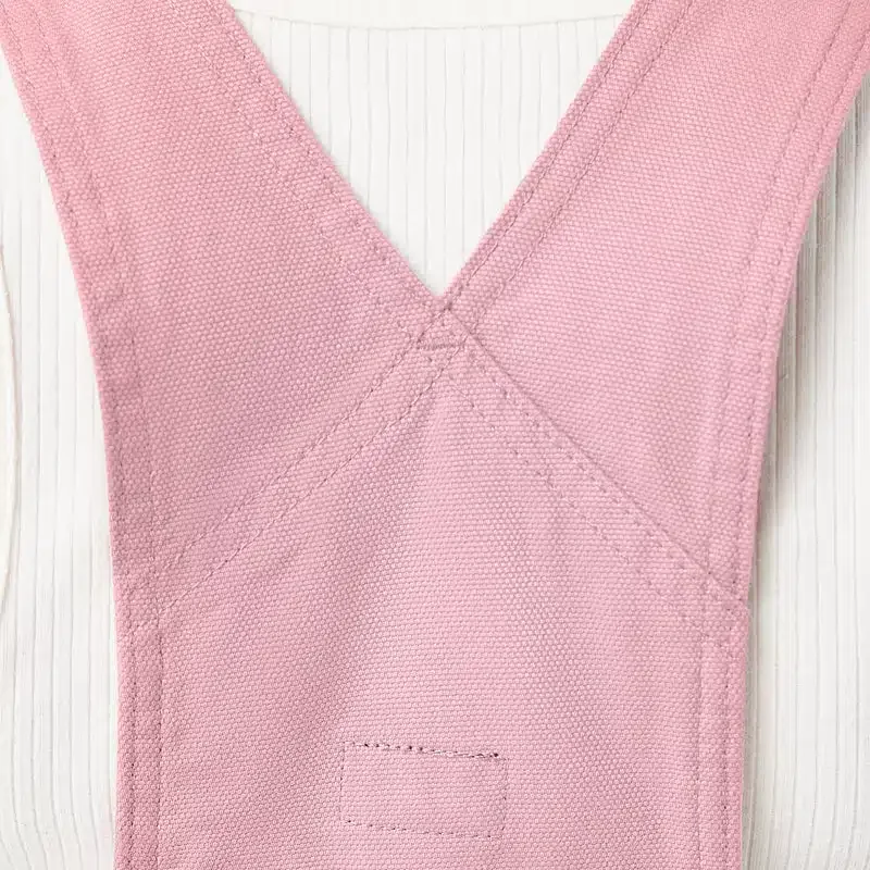 Women’s Duck Canvas Bib Shortalls, 4″ Women’s Duck Canvas Bib Shortalls, 4″