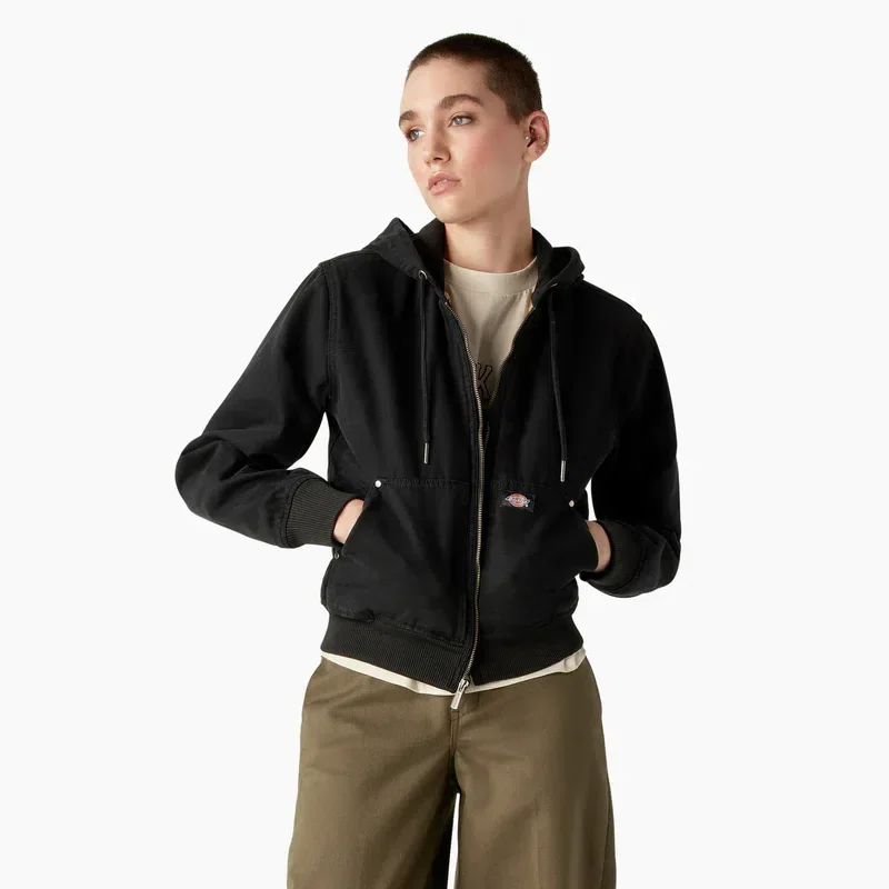 Women’s Duck Canvas Fleece Lined Jacket Women’s Duck Canvas Fleece Lined Jacket