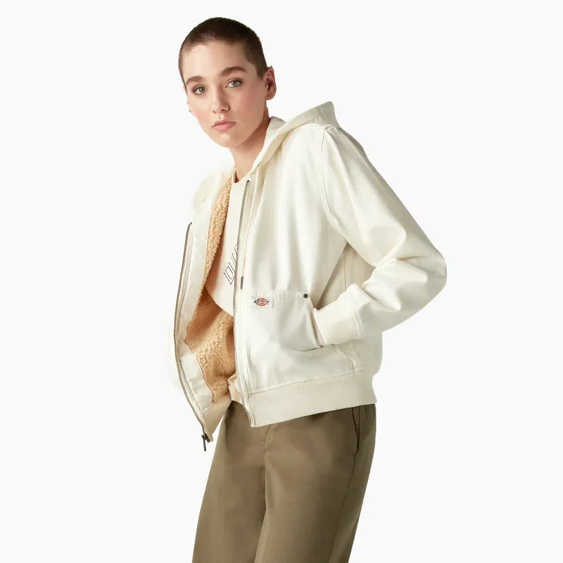 Women’s Duck Canvas Fleece Lined Jacket Women’s Duck Canvas Fleece Lined Jacket
