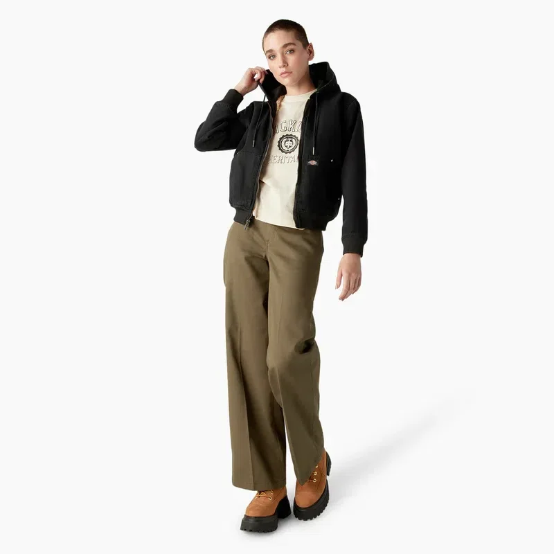 Women’s Duck Canvas Fleece Lined Jacket Women’s Duck Canvas Fleece Lined Jacket
