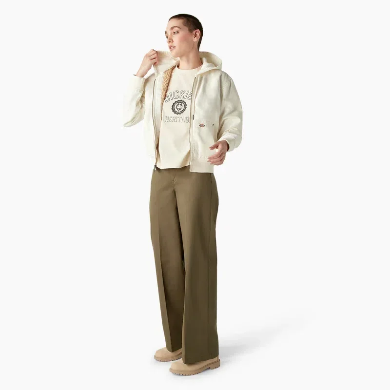 Women’s Duck Canvas Fleece Lined Jacket Women’s Duck Canvas Fleece Lined Jacket
