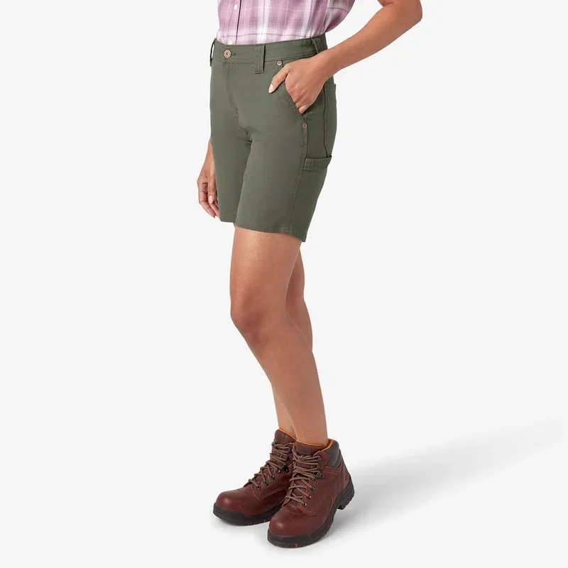Women’s Duck Carpenter Shorts, 7″ Women’s Duck Carpenter Shorts, 7″