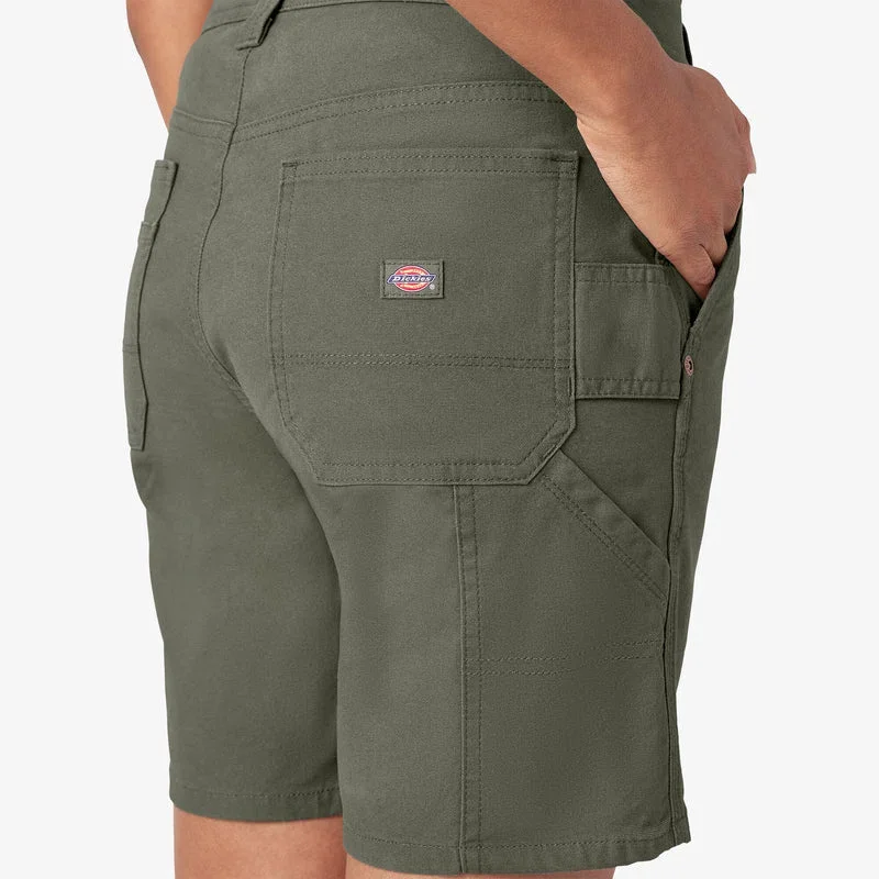 Women’s Duck Carpenter Shorts, 7″ Women’s Duck Carpenter Shorts, 7″