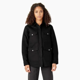 Women’s Duck High Pile Fleece Lined Chore Coat