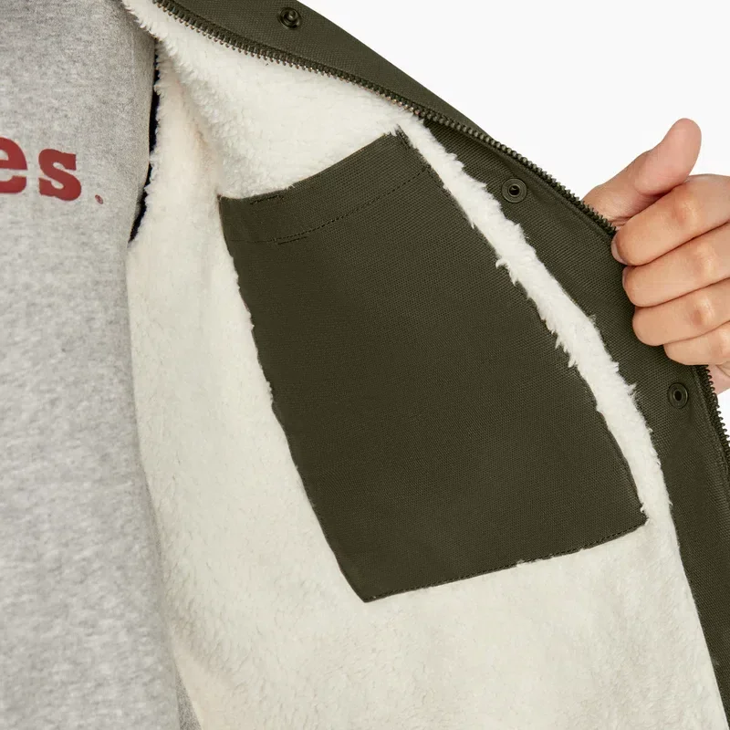 Women’s Duck High Pile Fleece Lined Chore Coat Women’s Duck High Pile Fleece Lined Chore Coat