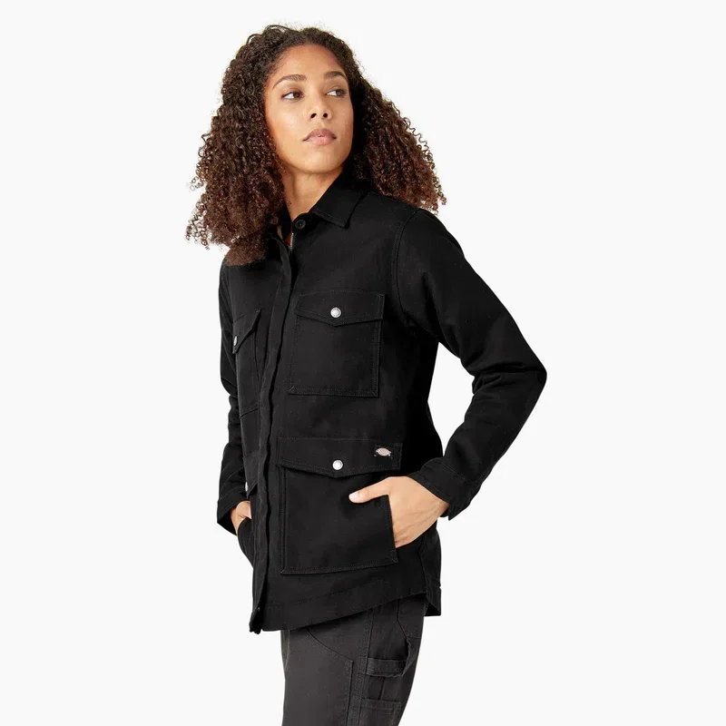 Women’s Duck High Pile Fleece Lined Chore Coat Women’s Duck High Pile Fleece Lined Chore Coat