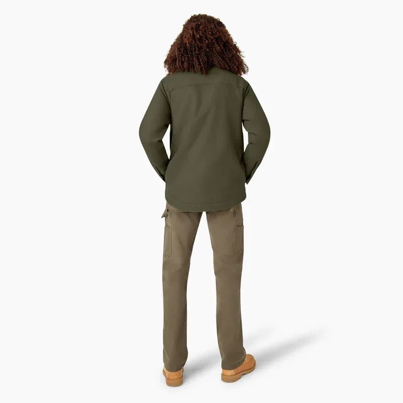 Women’s Duck High Pile Fleece Lined Chore Coat Women’s Duck High Pile Fleece Lined Chore Coat